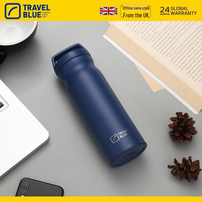 TRAVEL BLUE 500ml Direct Drink Stainless Steel Insulated Bottle