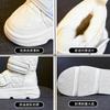 Fur Integrated Snow Boots Women's 2024 New Winter Platform Martin Boots Piled and Thickened Warm Northeast Cotton Shoes