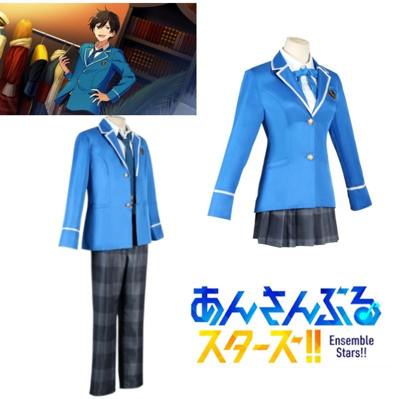 Ensemble Stars Hidaka Hokuto Anzu Cosplay Outfit Uniform Carnival Party Props