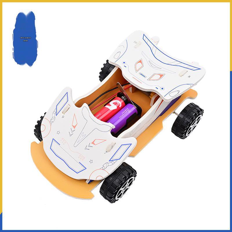 KT DIY Racing Car Kit: Handmade STEAM Educational Experiment Package