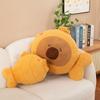 Plush Capybara Taiyaki Toy Cute Cartoon Children Holiday Gift Cuddle Doll Soft