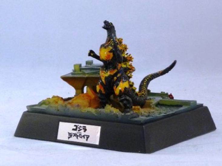 Candy Toy Godzilla Katalog Set mit 4 Typen King Kong Mothra Godzilla (Godzilla, vs. Godzilla, vs. Godzilla, vs. Destroyah)