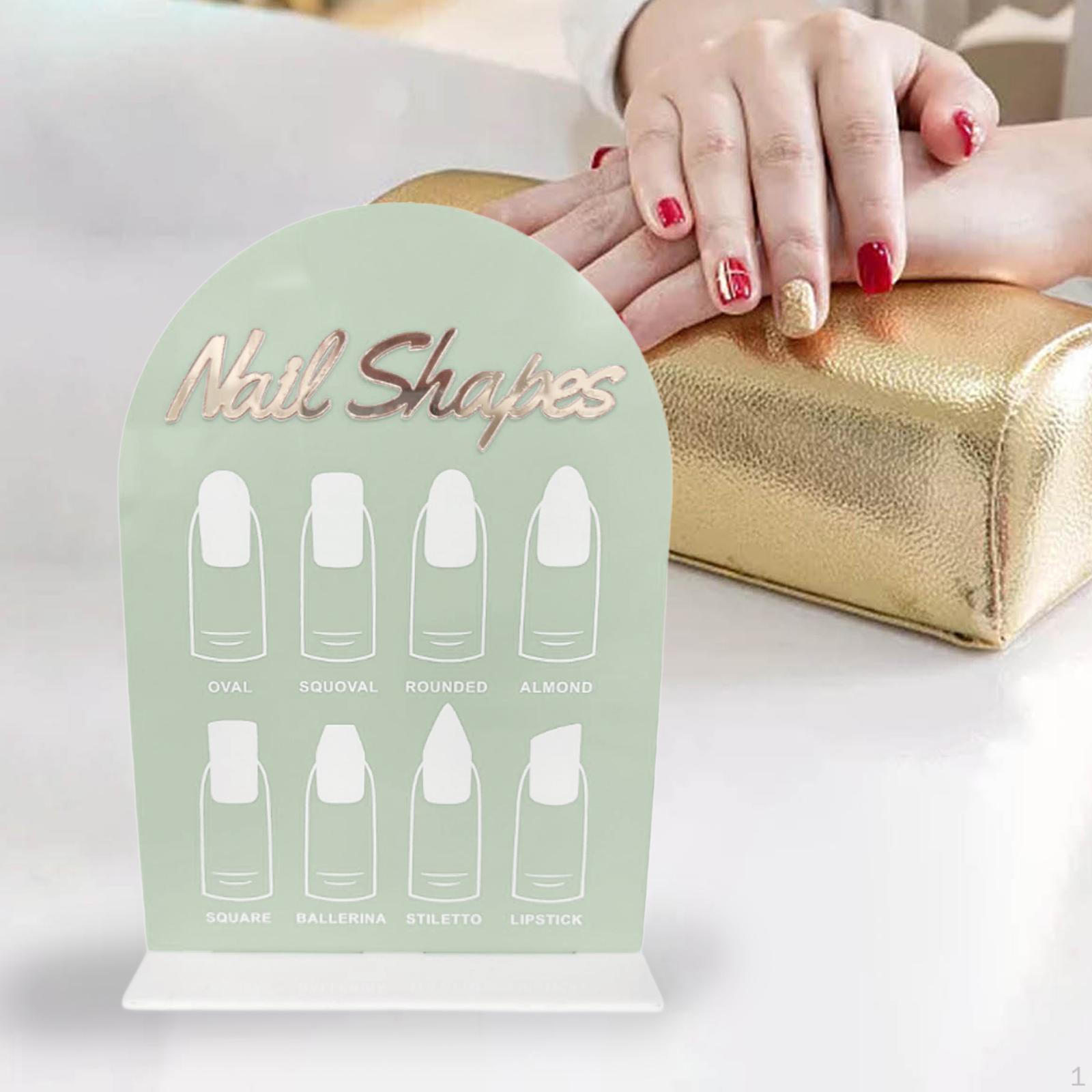 

Доска для дизайна ногтей, доска для лака, форма салона «сделай сам», демонстрация образцов ногтей, гвоздь зелёный