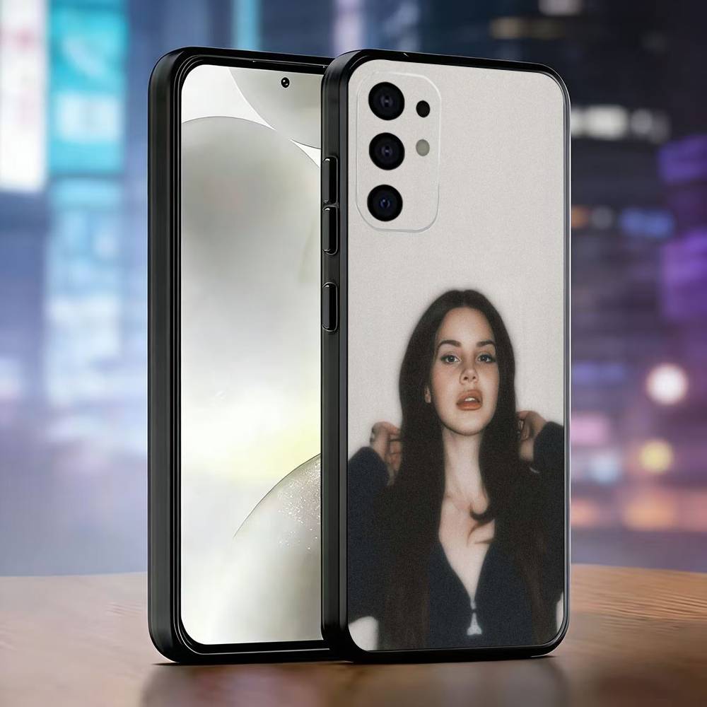 

Singer L-Lana D-Del Rey Girl Phone Case For Samsung S25,S24,S21,S22,S23,S30,Ultra,S20,Plus,Fe,Soft Silicone Black Cover Samsung S21lite