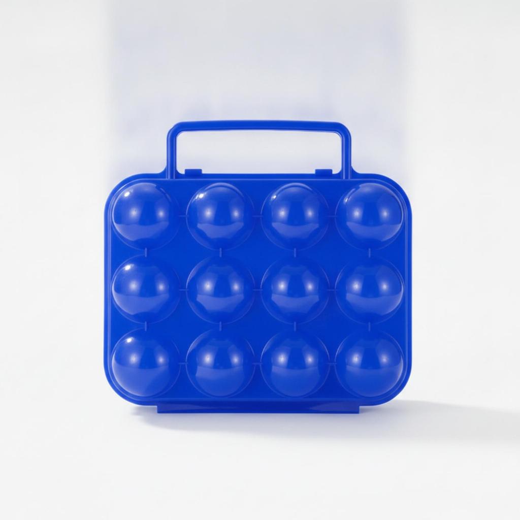 Portable Egg Safety Case Lightweight Storage Box Compact Holder