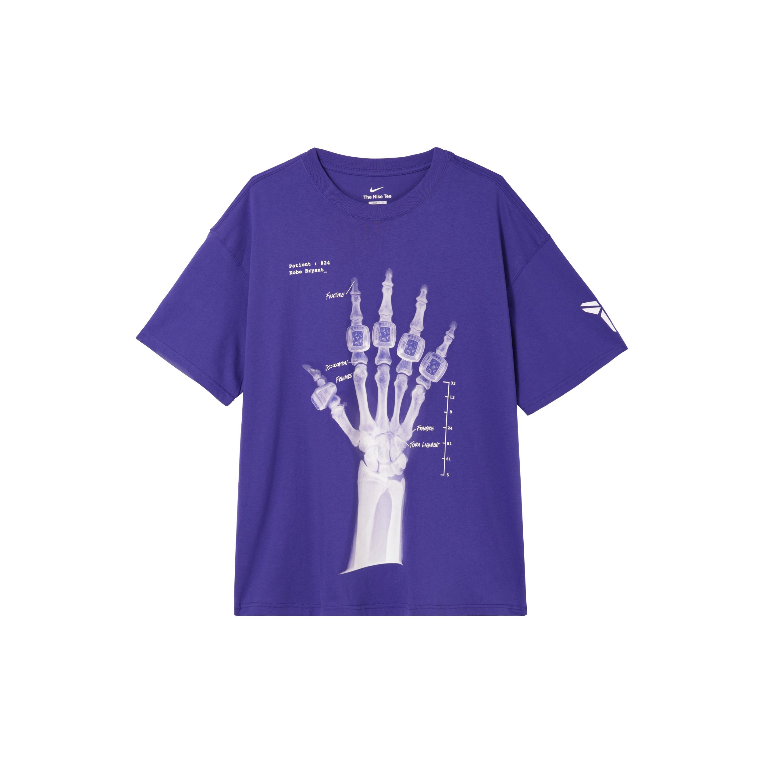 

Модна комфортна м яка вільна дихаюча універсальна футболка з коротким рукавом Nike Kobe Series Чоловічі Топи Гармонійний-Синій HV6695432 4XL