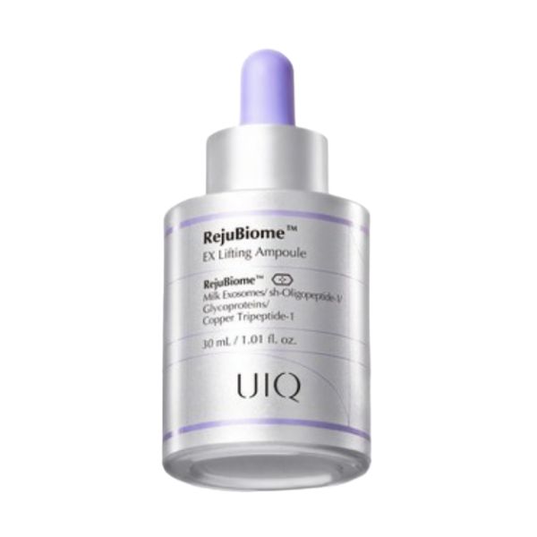 UIQ Rejuviome EX Lifting Ampoule Firming Anti-Aging Skin Booster Serum 30ml