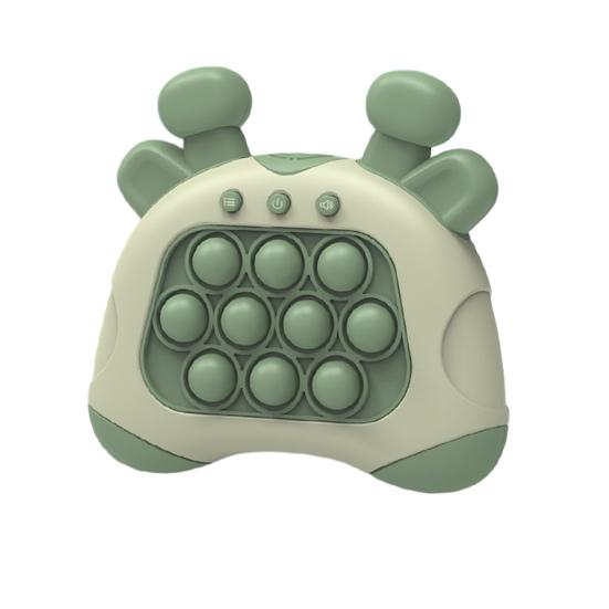 

Игровая консоль Whack-a-Mole, забавная многопользовательская игрушка с 4 захватывающими игровыми режимами, пластиковый дизайн зелёный