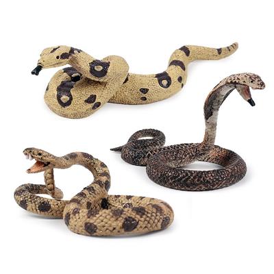 Halloween Scary Realistic Snakes Tricky Spoof Toys Simulation Python Rubber Snake Prank Horror Toy for Party Event Gag Gifts