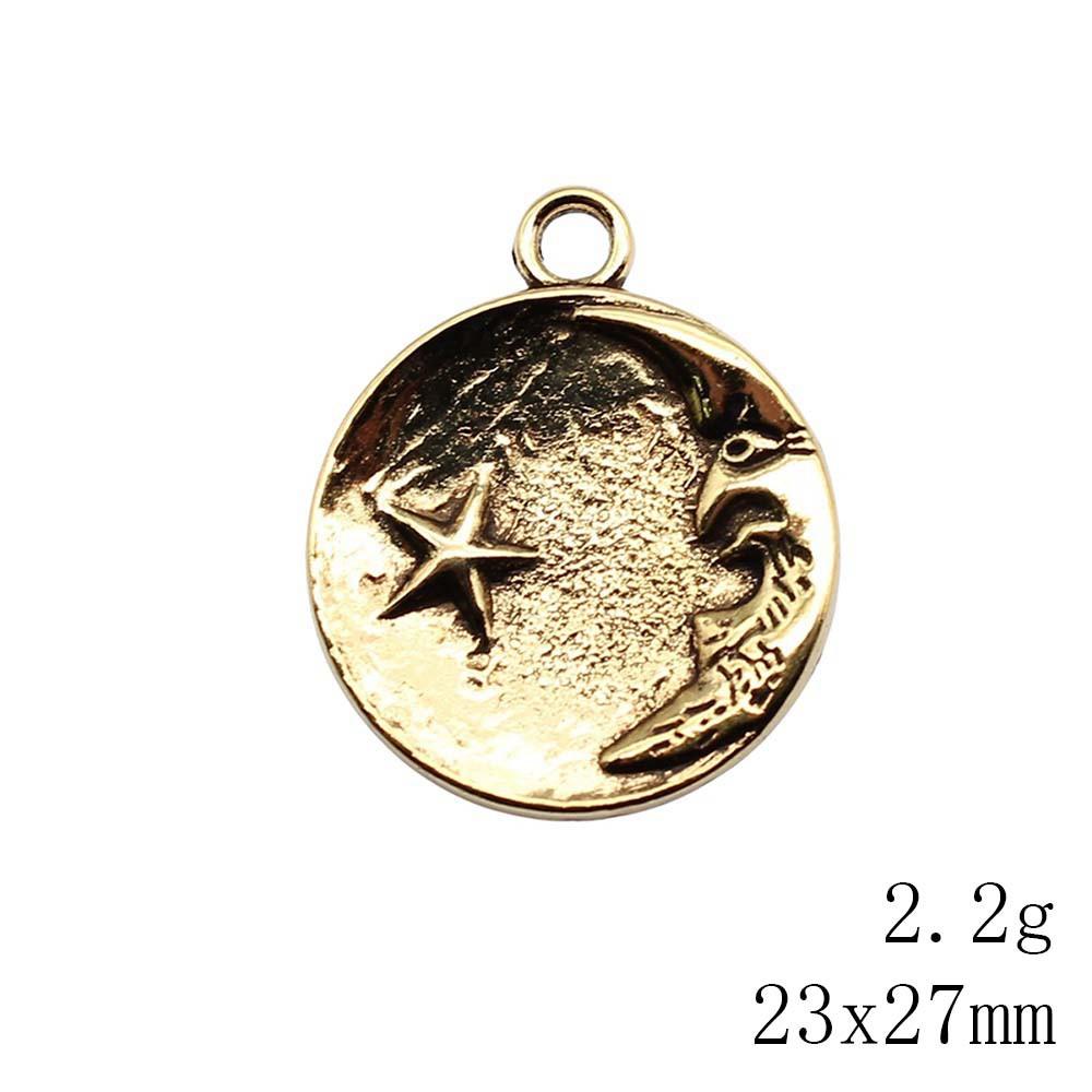 Wedding Anniversary Charms Bag Sun Moon Charms Pendant Items Pendant Set