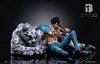 [USED] One Piece Trafalgar Law Garage Kit Figure with White Tiger