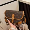 New Classic Texture Crossbody Bag Versatile Crossbody Bag High-End Underarm Bag Nurse Bag Wide Shoulder Strap Bag