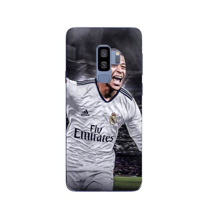 Coque Maniacase pour Samsung Galaxy S9 Plus Kylian Mbappe Real Madrid Goal