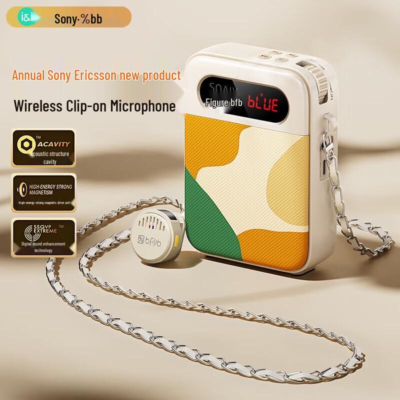 

Soaiy Бездротовий петличний підсилювач голосу та мікрофон