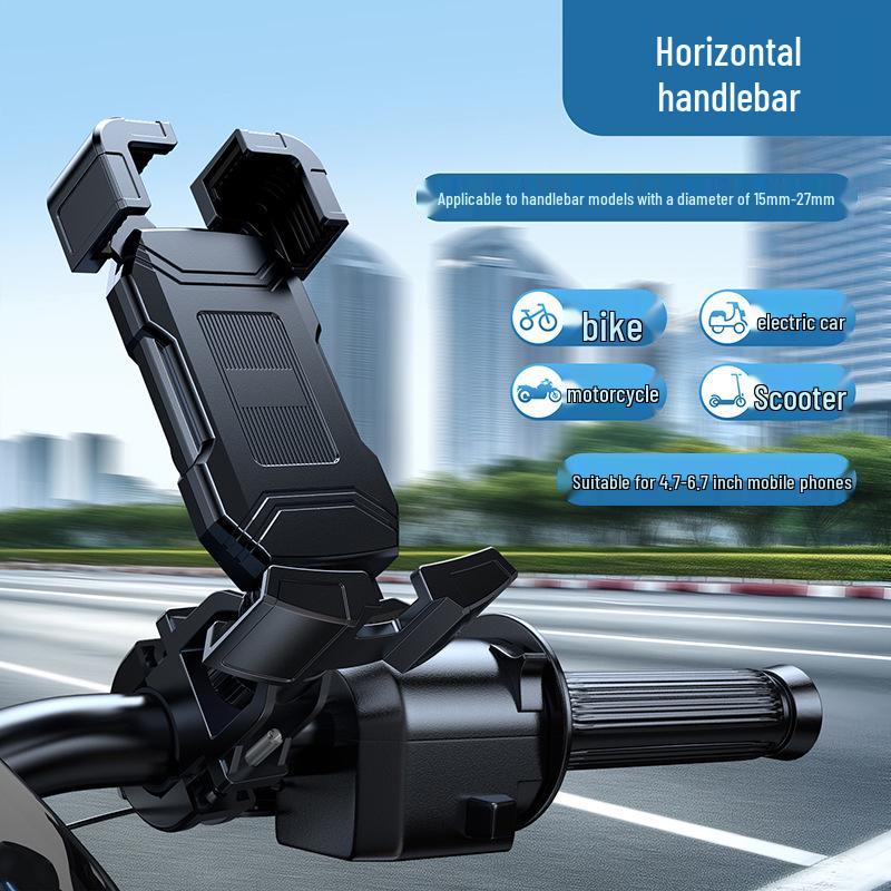 

Держатель телефона для электромобиля и мотоцикла: Ударопрочное и водонепроницаемое крепление для навигационного устройства для велосипедистов.