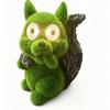 Solar Resin Flocking Animal Ornaments for Garden and Indoor Decor