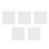 5 pcs DIY Diamond Painting Canvas for Beads Diamonds Embroidery Canvases for Customized Projects Adhesive Canvas Accessories