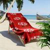 Red KitKat Logo Beach Towel Beach Towel Quick-drying for Travel Outdoor Sports Jogging Beach and Swimming