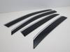 BRIGHTZ Premium Side Door Visors with Chrome Moulding for RX200t, AGL20W, and AGL25W [INJ-V-083] (AGL20, AGL25, AGL L20, L25, 20, 25, RX200, RX 200, L