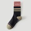 Women's Mid-Calf Non-Slip Yoga Socks - Pure Cotton, Silicone Grip, Seamless for Pilates and Indoor Fitness
