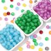 Resin Round Beads Pendant Charms for Jewelry Findings DIY Necklace Bracelet