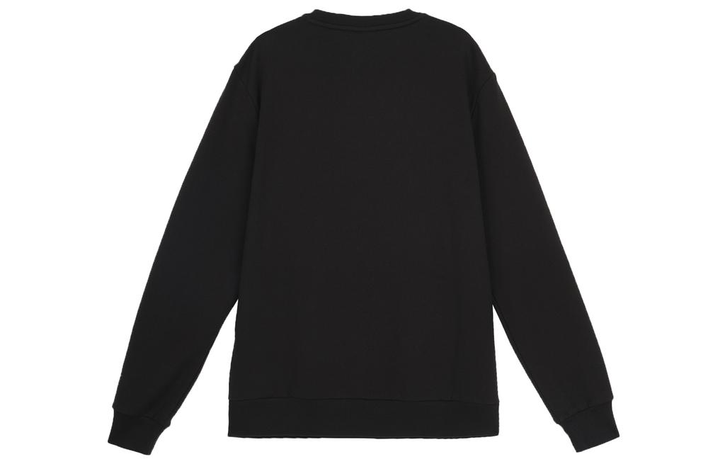 PUMA Sweatshirts Unisex Black Crew Neck Moderate Regular 535045-01