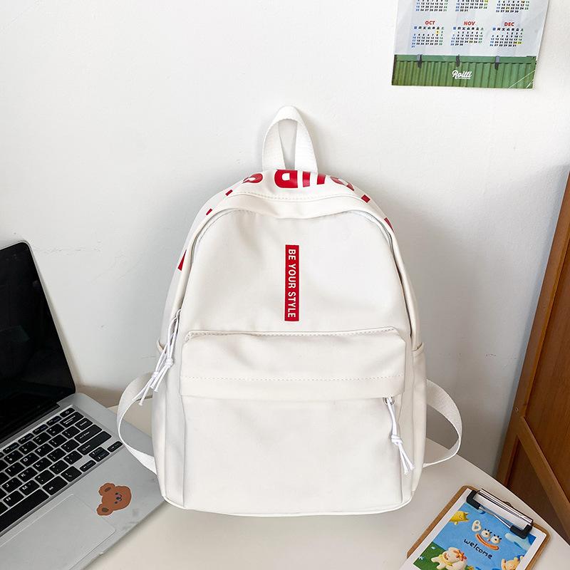 Women’s Lightweight Nylon Backpack Large Capacity Casual Travel School Bag Drawstring Flap College Daypack Shoulder Bookbag