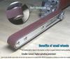 Mini Angle Grinder Belt Sander: DIY Sandpaper Machine for Woodworking and Polishing