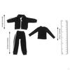 1/12 Male Action Figure Clothes Three Piece Set Base Shirt Pants Fashion Jacket Coat Miniature Men's