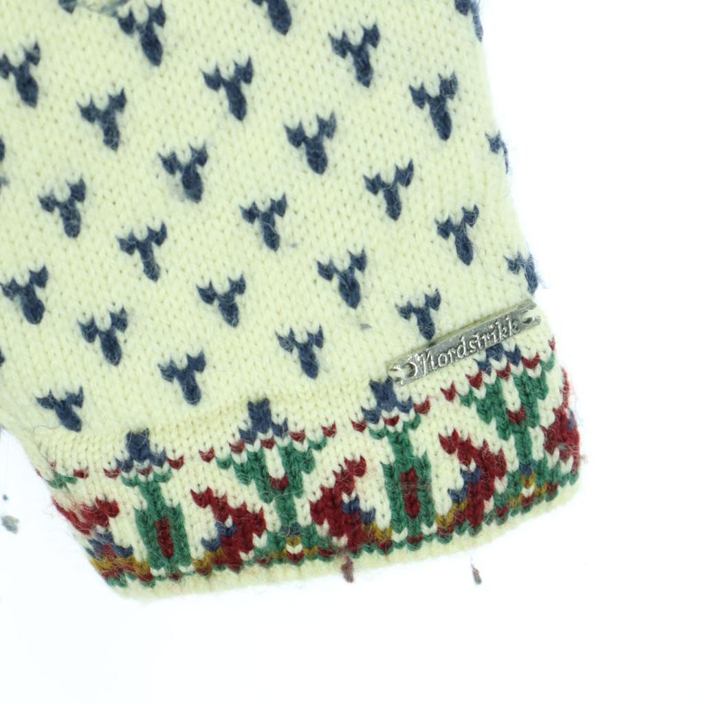 Norstrikk Made In Norway Fair Isle Pattern Metal Hook Cardigan M Nordic Men's Used