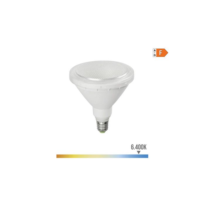 Ampoule Par38 Led E27 15w 1200lm 6400k Lumière Froide Ip64 ø12x13,8cm Edm