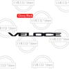 Car Emblem 3D Metal VELOCE Ti Badge Logo Body Decals Sticker For Alfa Romeo DNUY3 Junior 966 Stelvio 147 156 159 Giulietta GTS Giulia