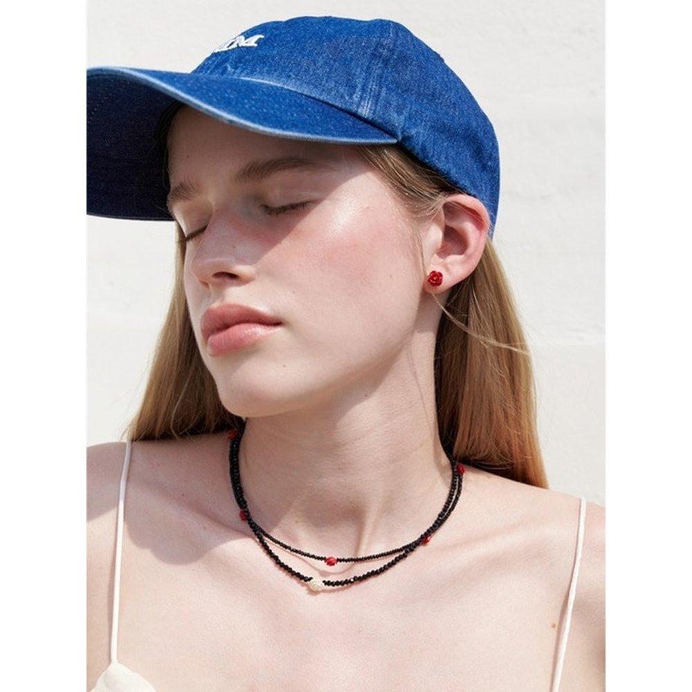 1 Rose Crystal Choker_2Color