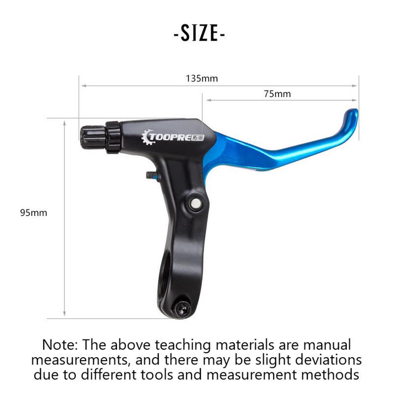 Bicycle Brake Handle, Colored Aluminum Alloy Mountain Brake Handle, Fr5 Universal For Children'S Brake Handle