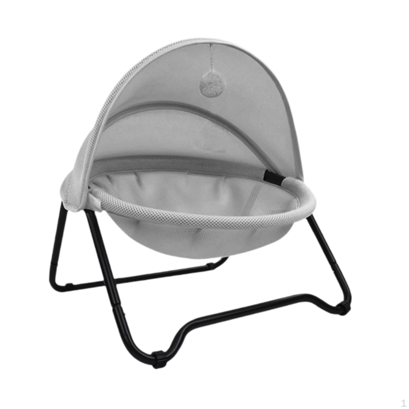 

Кровать-гамак для кошек, приподнятая, удобная, противоскользящая, кошачья, спящая, предотвращает появление мебели серый