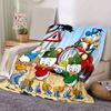 1pc, Donald Duck Family Adventure: Cozy Throw Blanket Perfect for Home Decor, Couch Cover, Outdoor Use, Travel, Camping