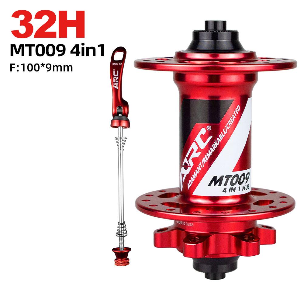 New ARC MT009 BOOST 4 IN 1 Front Bicycle Hub Mountain MTB Bike Hub Bicycle Hubs 110x15MM 100x15MM Disc Brake 28 32 36 Holes Part