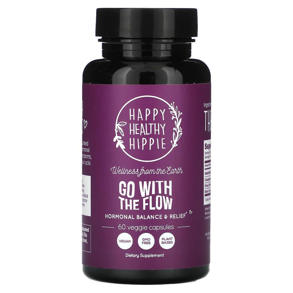 Go With The Flow, Hormone Balance & Relief, 60 Veggie Capsules
