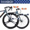 700C Road Bike with Spoke Wheel: Unisex Mountain Bicycle with Variable Speed