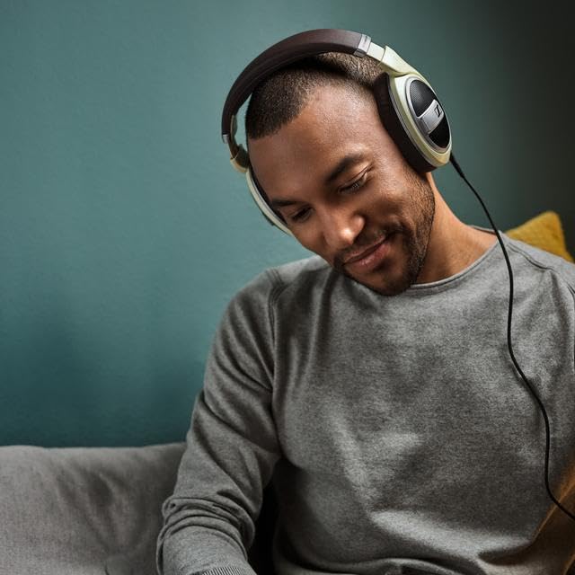 Sennheiser HD 599 Wired Open-Back Headphones Ivory