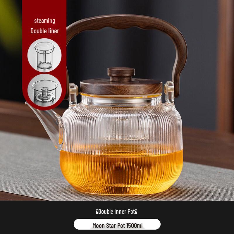 ZISIZ Glass Tea Kettle