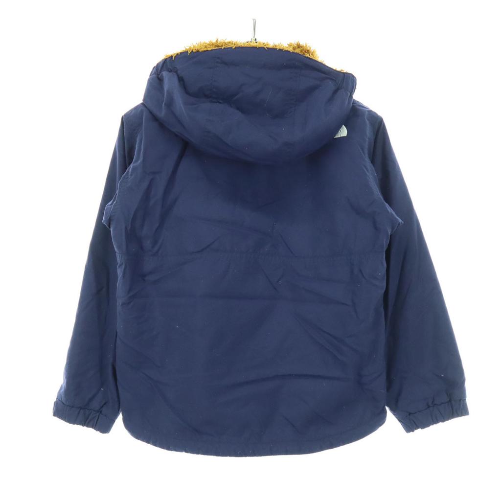 The North Face Einpunkt-Logo Langarm Baumwollfüllung Kapuzenjacke Kinder Gebraucht