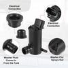 Pack of 1 For Toyota Camry Windshield Washer Motor Pump with Grommet 85330-12340