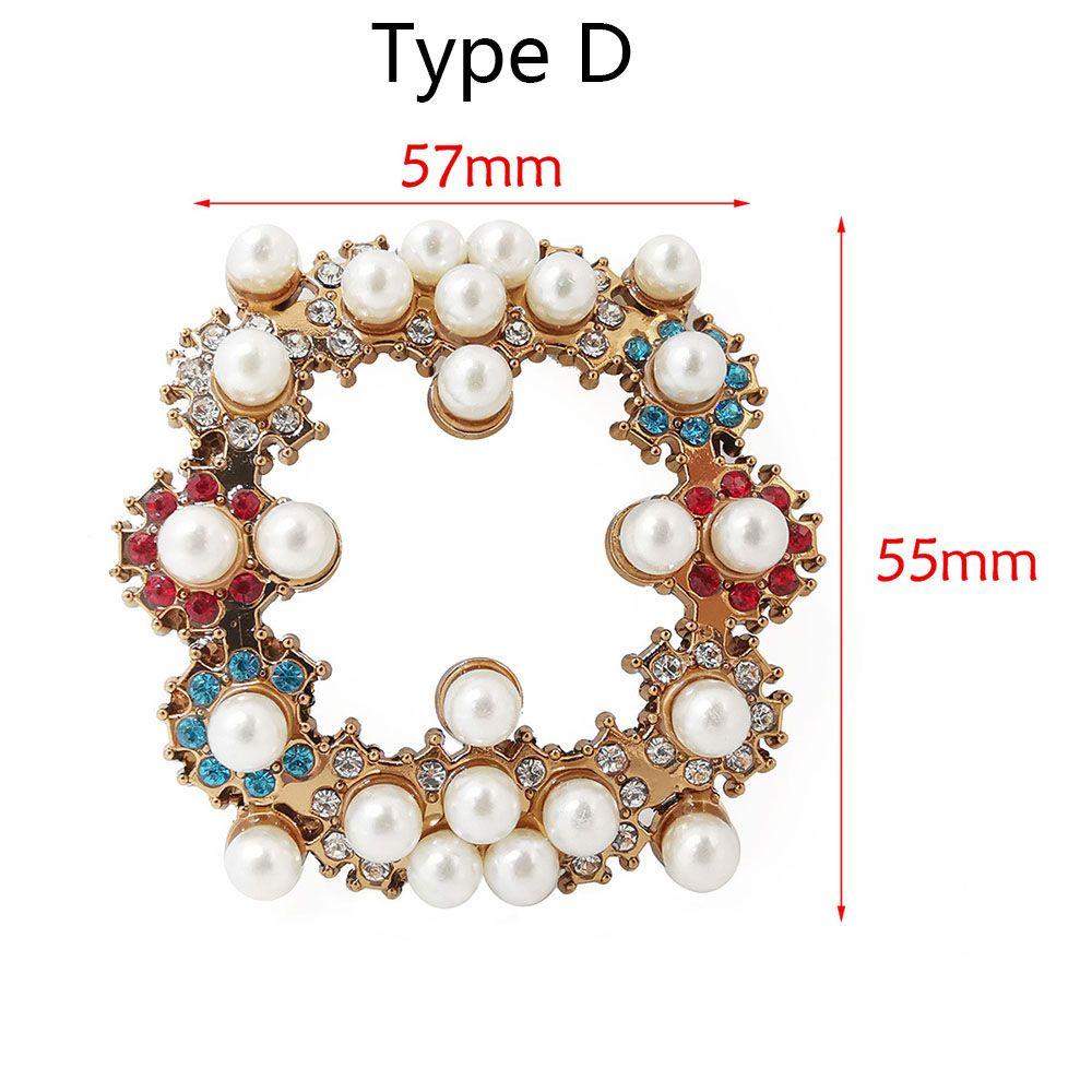 1PC European Fashion Crystal Shoe Clip Transformation Style Women's Shoes Decorations Rhinestone Charm Clothing Collocation