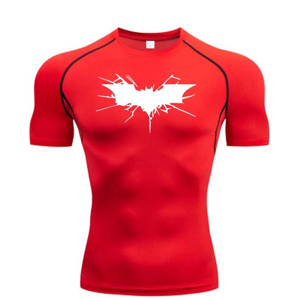 Art Bat Compression Shirt Men's Sprint Step T-shirt Fitness Sport Top Quick Dry Fitness Sportswear Bodybuilding Clothing RL00101