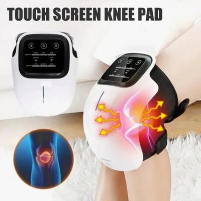 Verwarmende Knie Massager Verstelbare Warmte Knieband met LED Touchscreen & Vibratie Oplaadbaar Knie Verwarmingskussen voor Gewrichtsverzorging