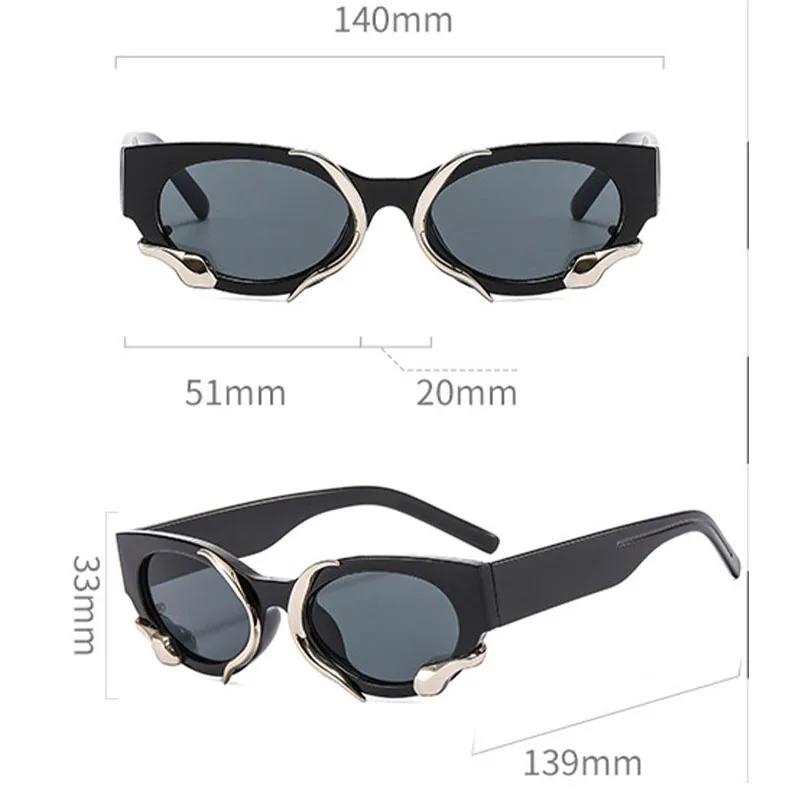 New Fashion Small Frame Oval Sunglasses Vintage Women Brand Designer Sun Glasses Women'S Sports Uv Protection