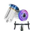 Handlebar End Plugs - 1 Pair of Aluminum Alloy Handlebar Ends | Multi Color