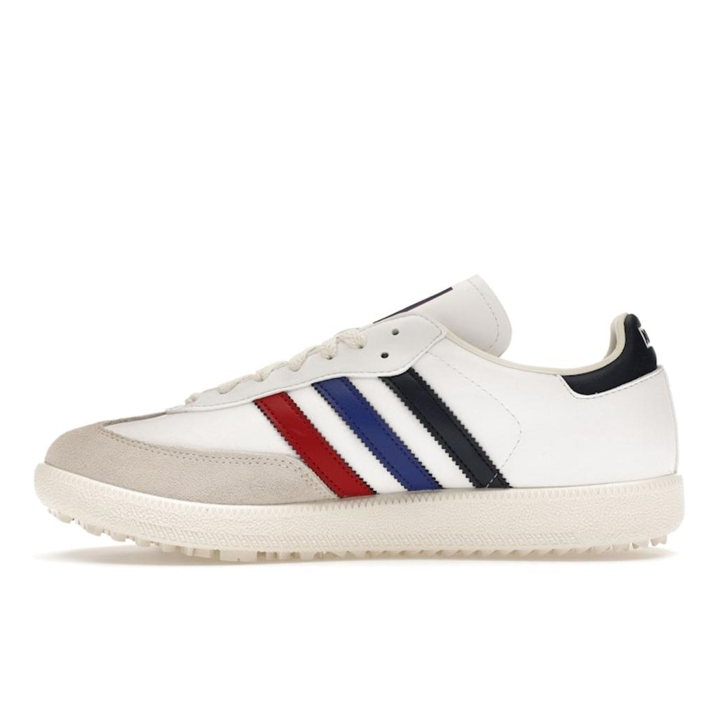 Kith x Adidas Samba Spikeless Golf Red Blue Navy Unisex Sneakers White JH8176