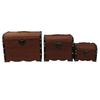 1 Set Vintage Treasure Storage Box Wooden Treasure Chest With Lock Piggy Bank Organizer Saving Box Case For Home Decoration